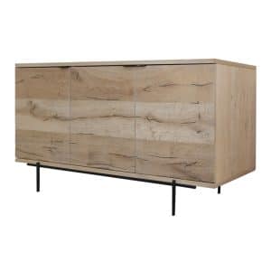 Home Decor Wild Oak Sideboard Side View