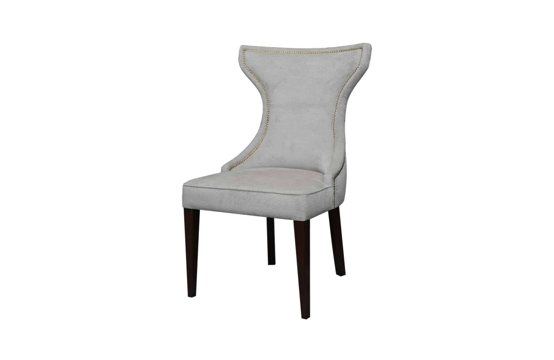 Home Decor Abelia Dining Chair PA WR 03 Beige Side View