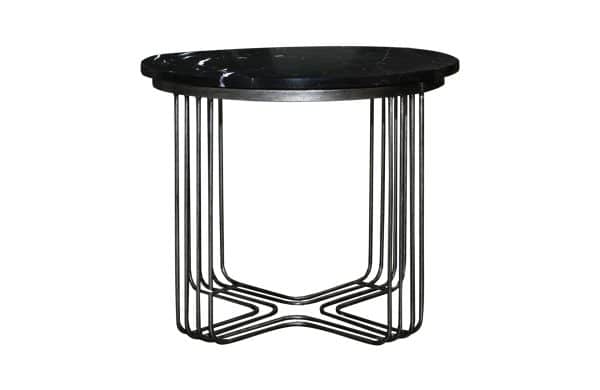 Home Decor Cross Side Table Front View