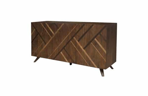 Home Decor GO-003-005 Wide Sideboard Side View