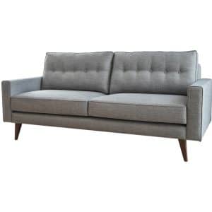 Home Decor Graham Sofa B 30 Charcoal Side View