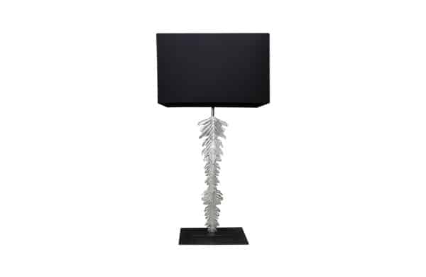 Home Decor Prune Table Lamp ID91/EX15 White Front View