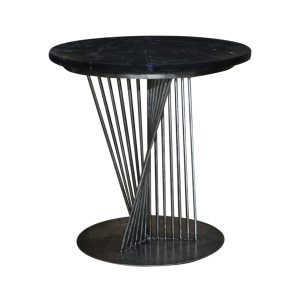 Home Decor Spiral Side Table Side View