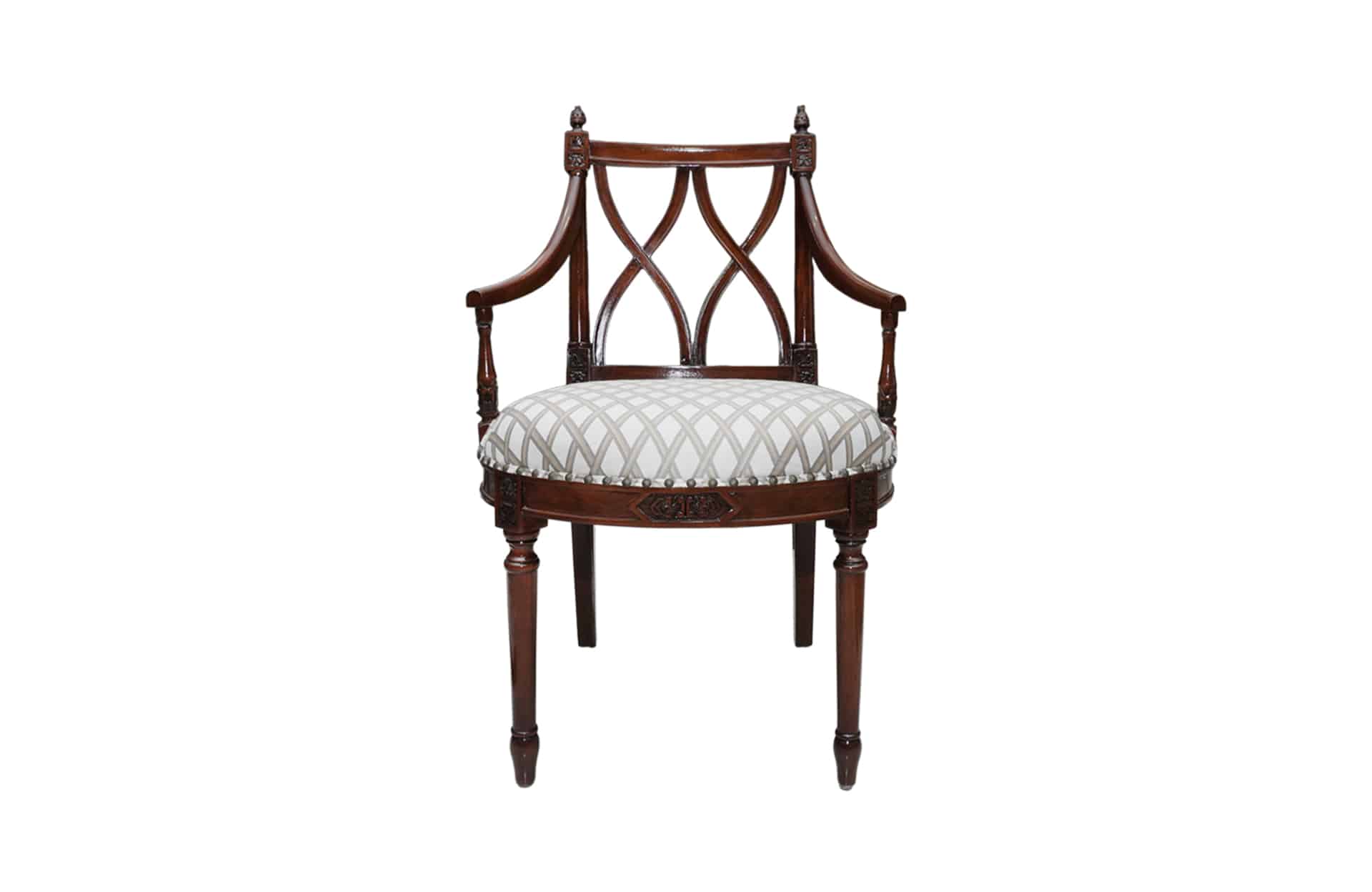 Home Decor Baroque Silang Chair 01 A Front View