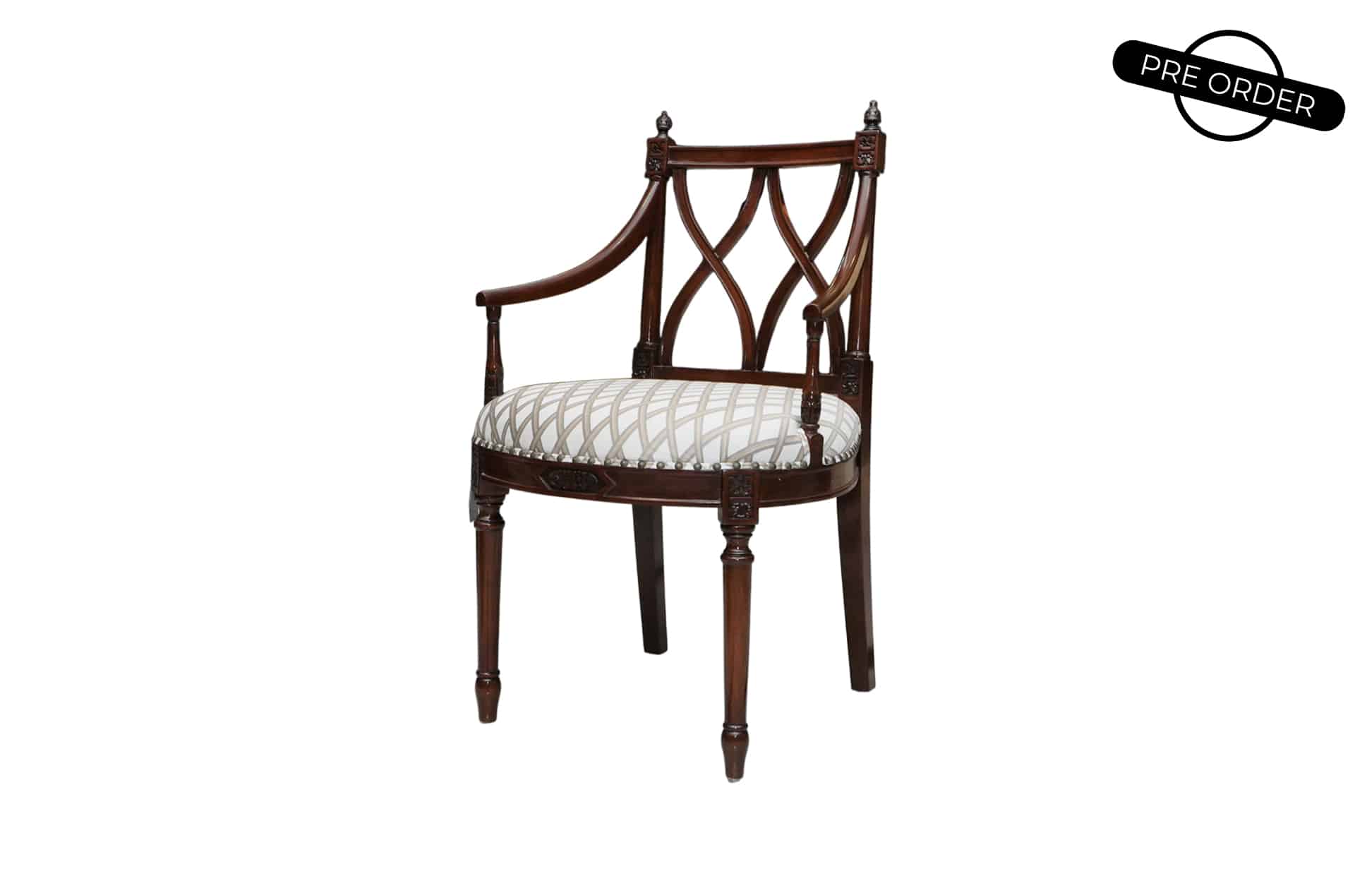 Home Decor Pre Order Baroque Silang Chair 01 A Side View