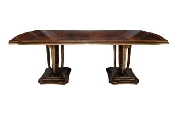 Home Decor Dining Table Plume 34863 Front View