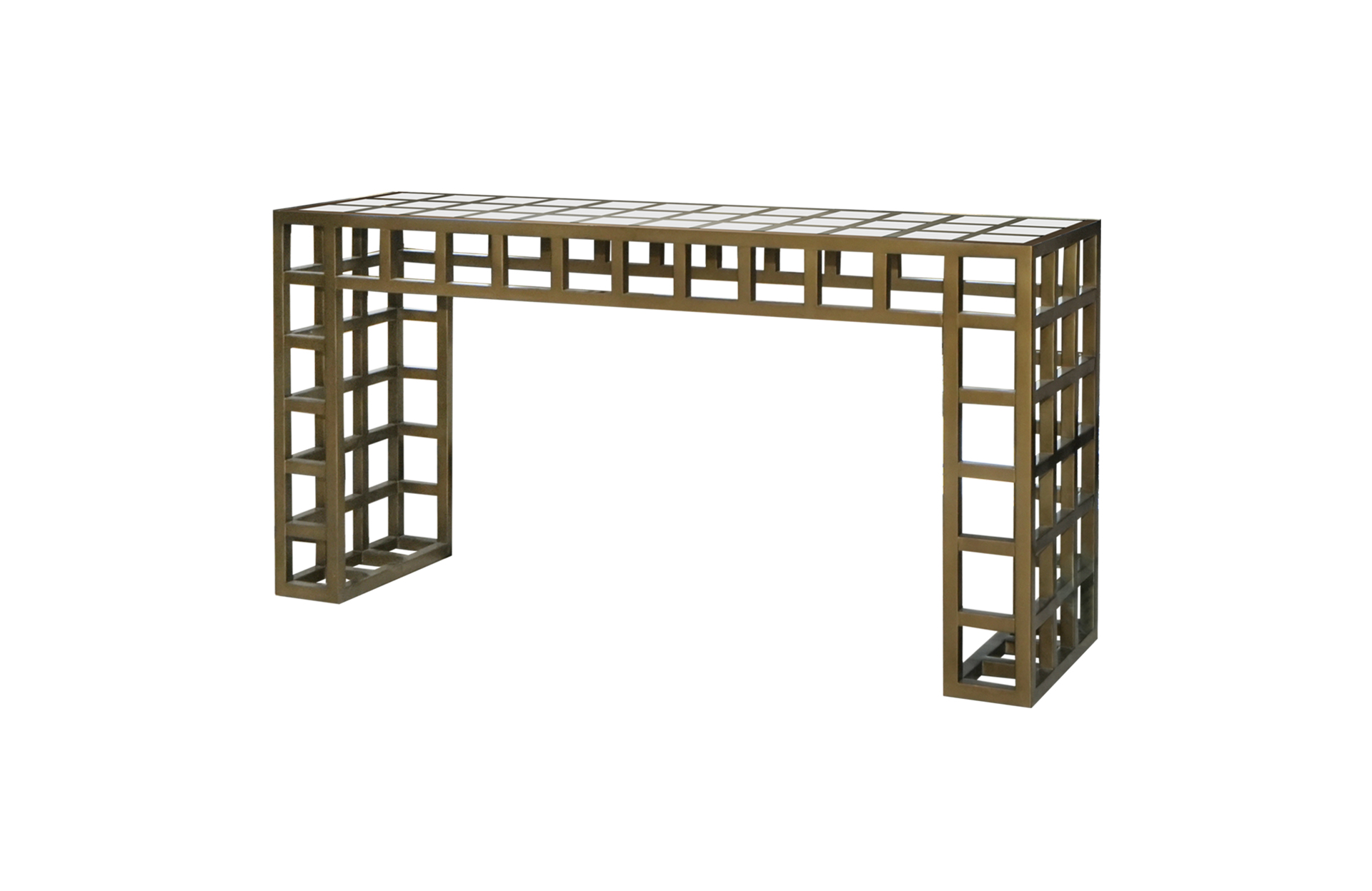 Home Decor P-190 Console Table Side View