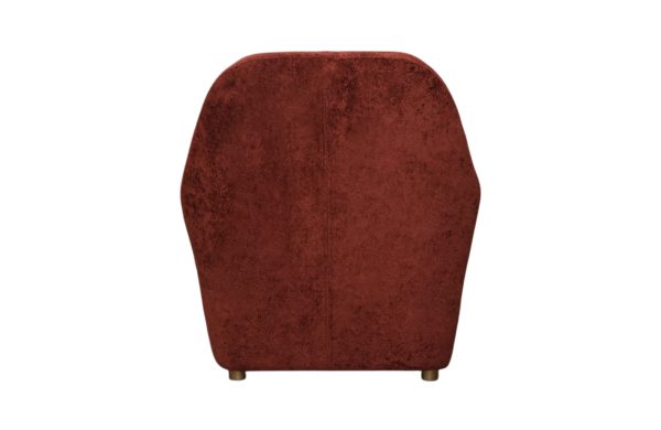 Home Decor Rodney Armchair HVR Tomato Back View