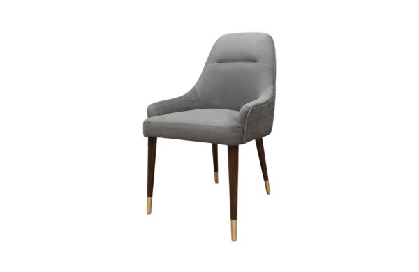 Home Decor Zhener Dining CHair MN Gray Side view