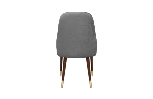 Home Decor Zhener Dining CHair MN Gray Back View