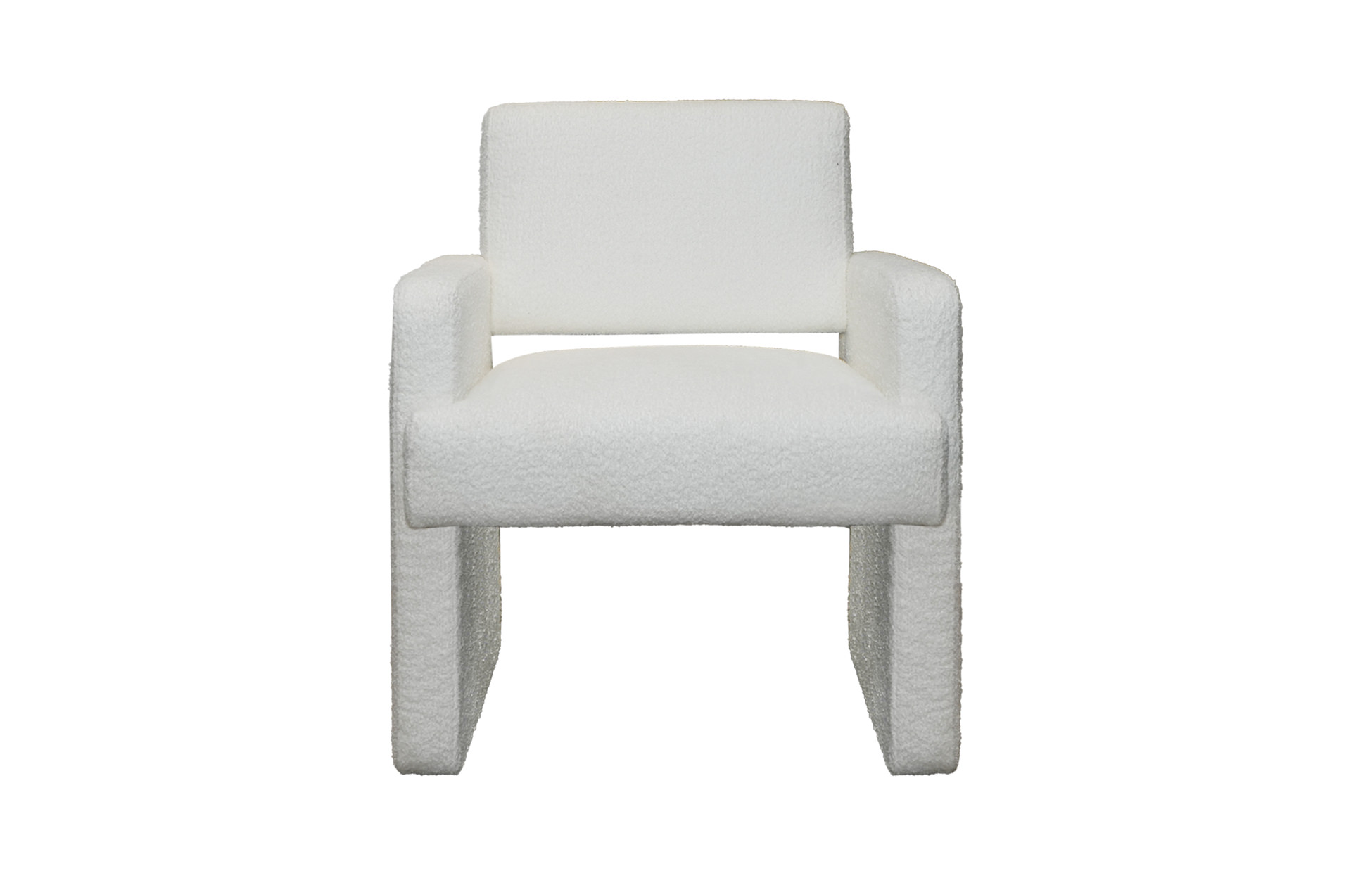 Home Decor Patou Armchair MO Snow ( Large ) Front View