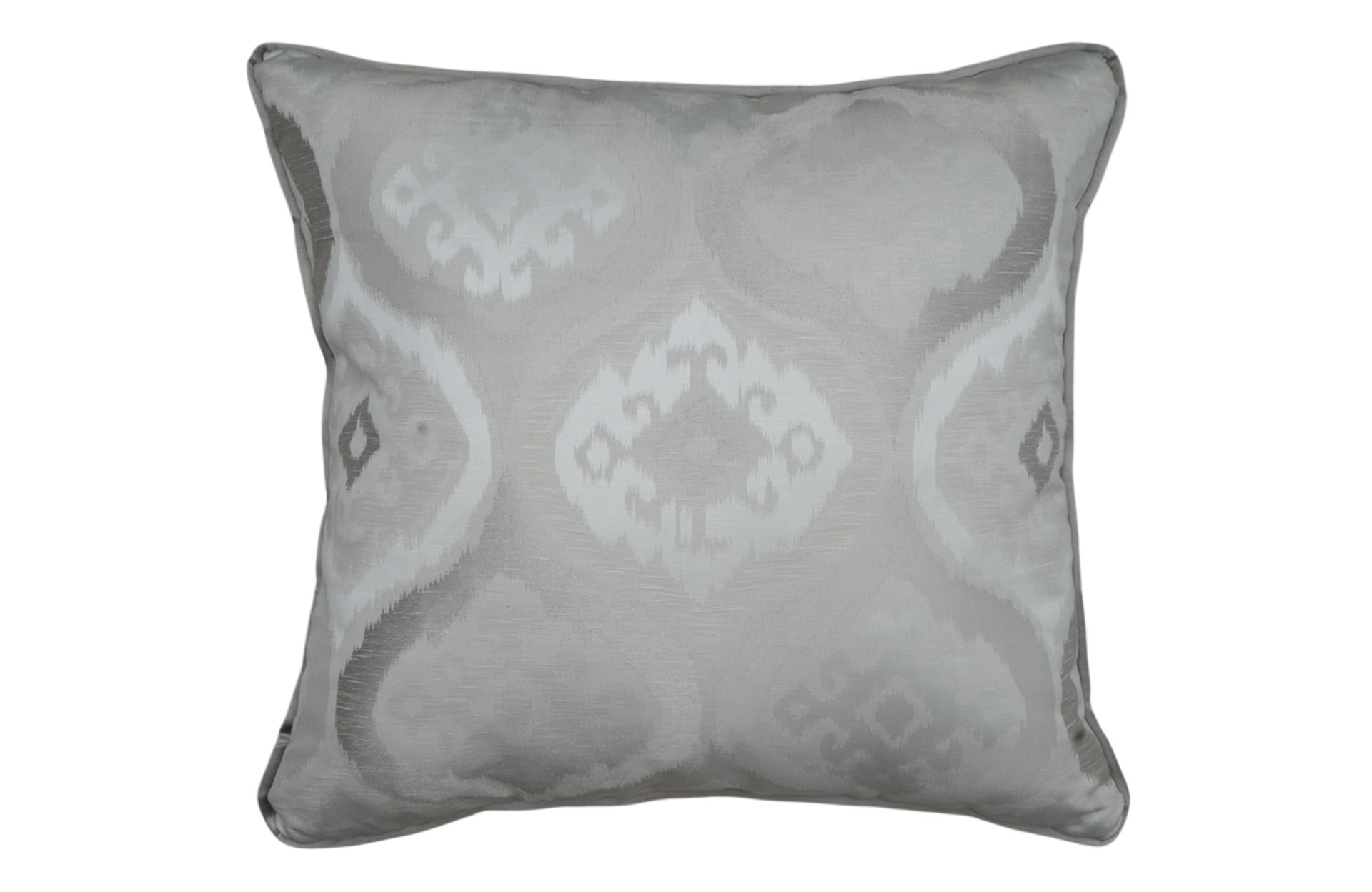 Home Decor Square Cushion CHN 2003033648 VS Taupe Cushion Front View